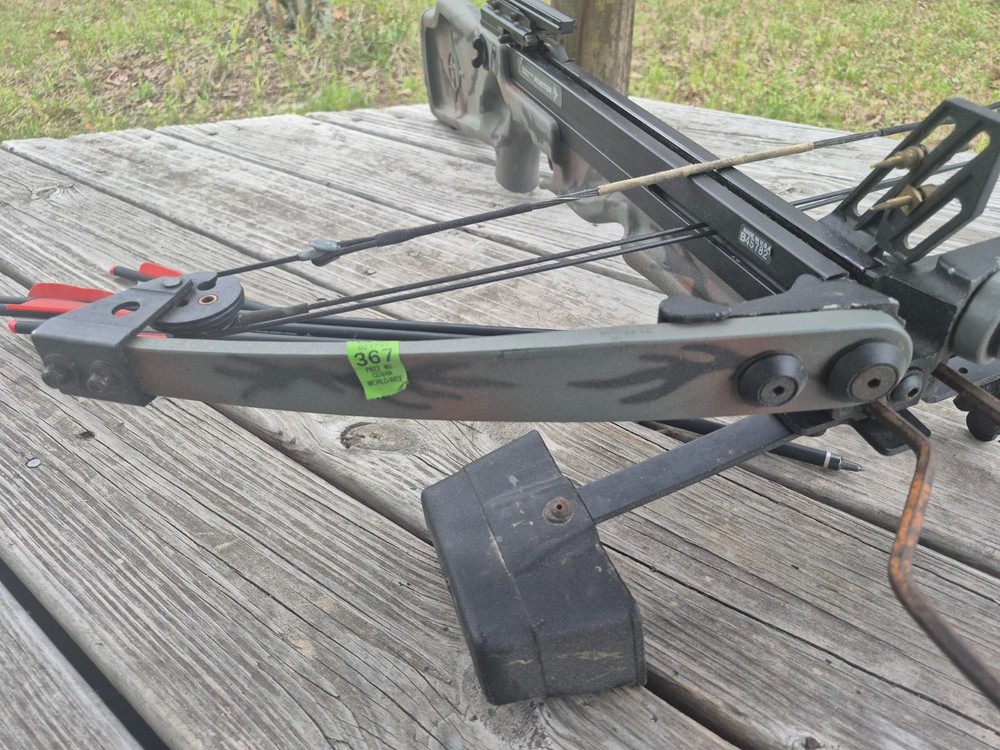 Horton Crossbow, Eagle compound bow, and Bolts