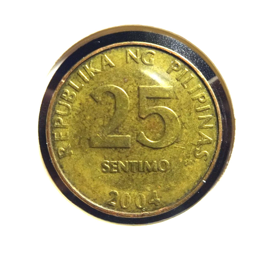 Philippines 2004  25   Sentimo  Magnetic 👀