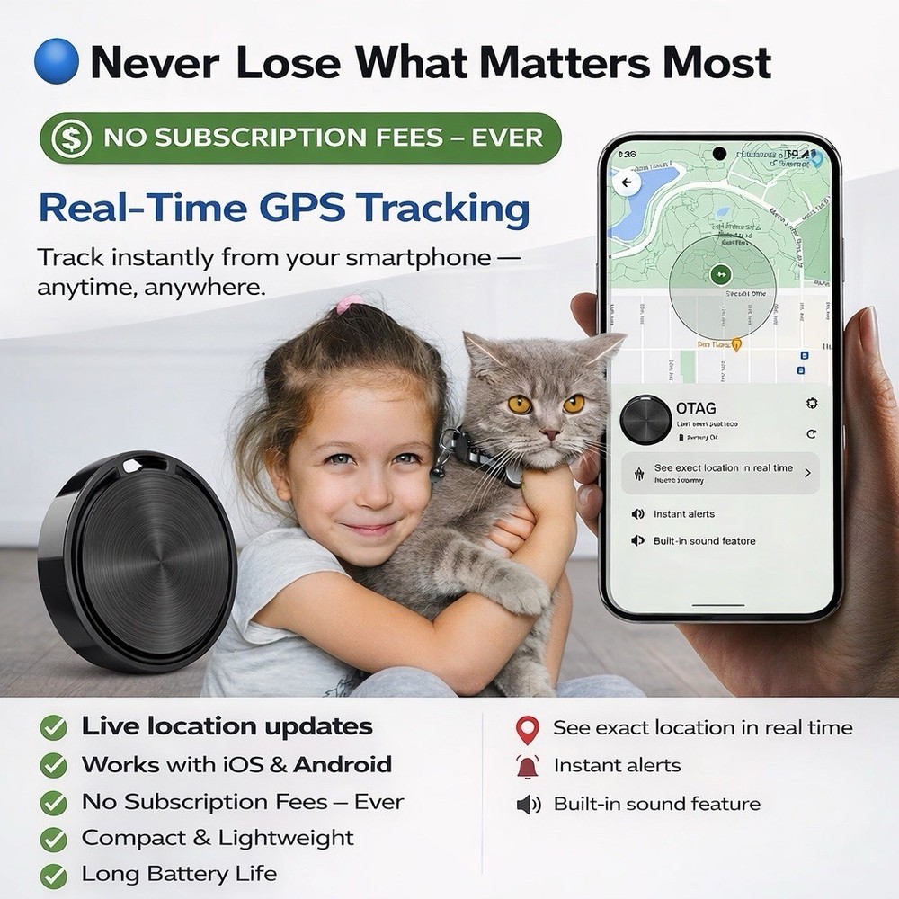 GPS Pet Tracker - Long Range-Waterproof