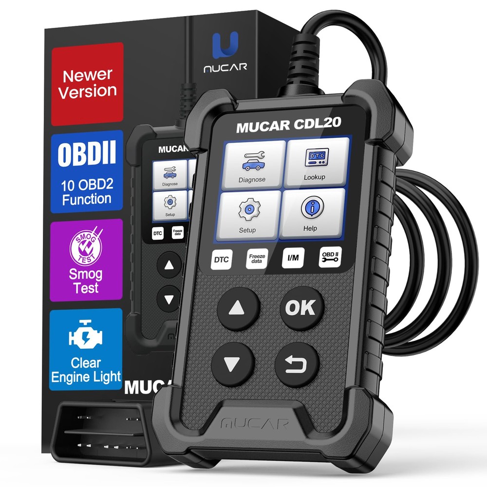 MUCAR  CDL20 Auto Diagnostic Scan Tool OBD2 ScannerCar Engine Fault Code Reader