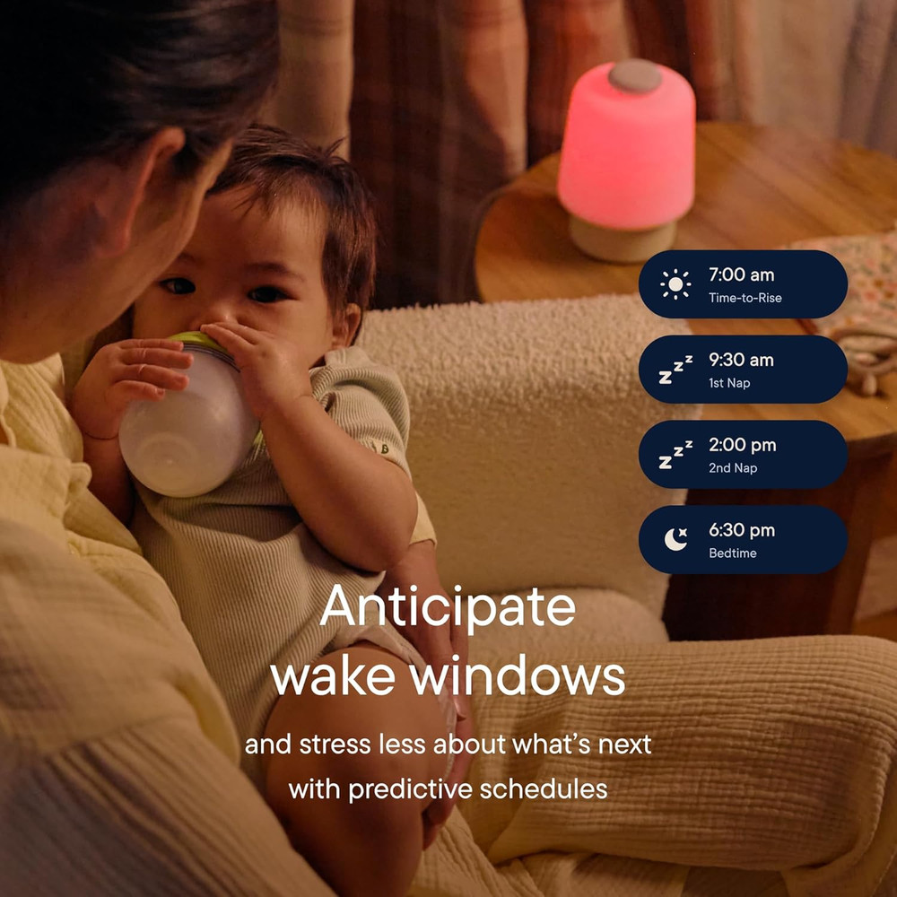 Sound Machine, Night Light (Putty) | Sleep Support | Registry Essential, Routine