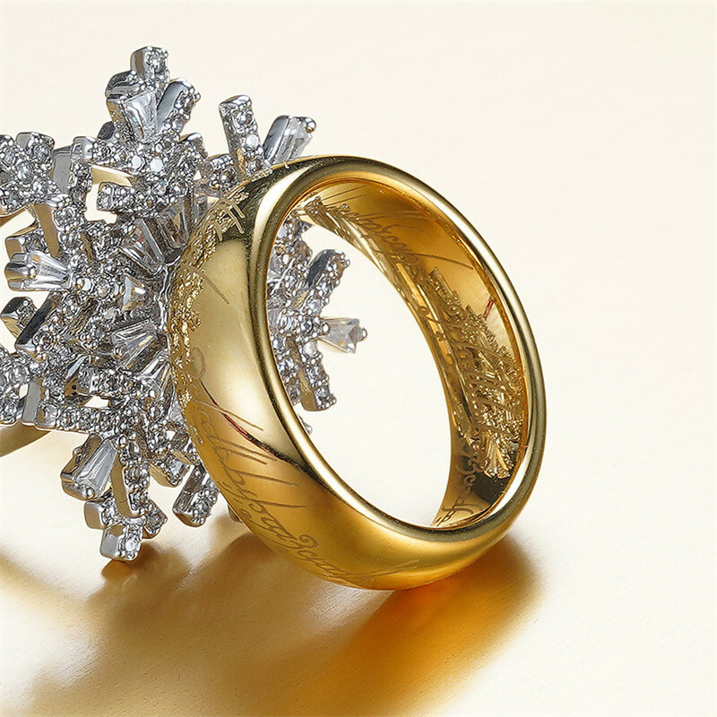 Lord of the Rings The One Ring Tungsten Jewelry Collection Best Gift