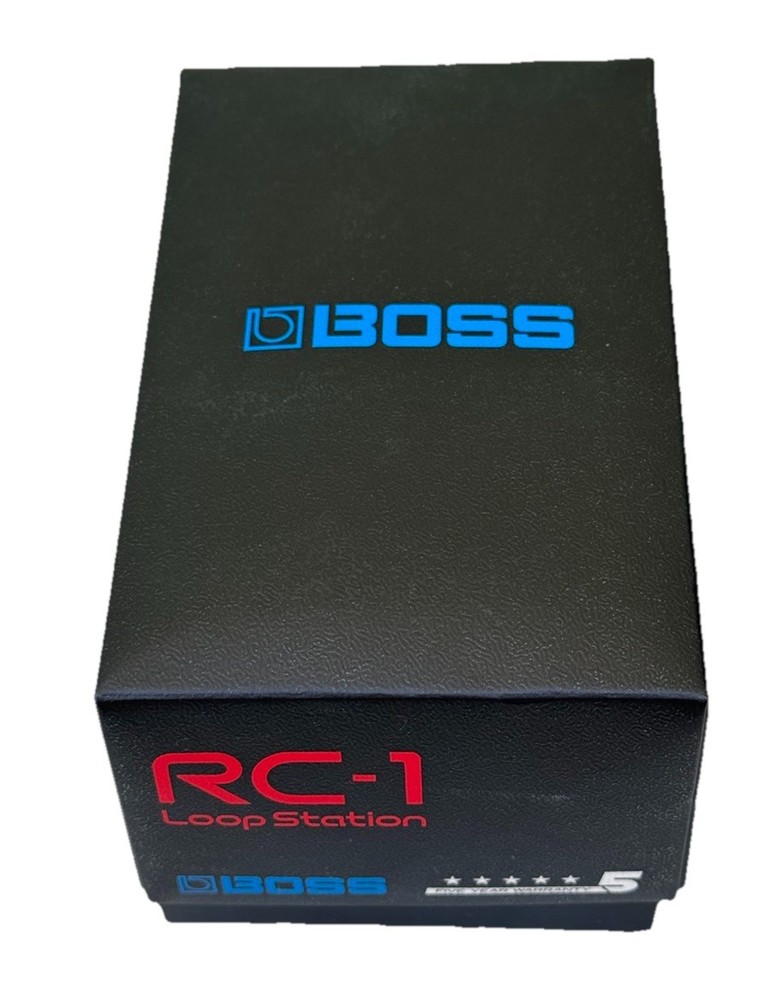 Boss RC-1 Loop Station Guitar Effects Pedal DC 9V, Red CIB
