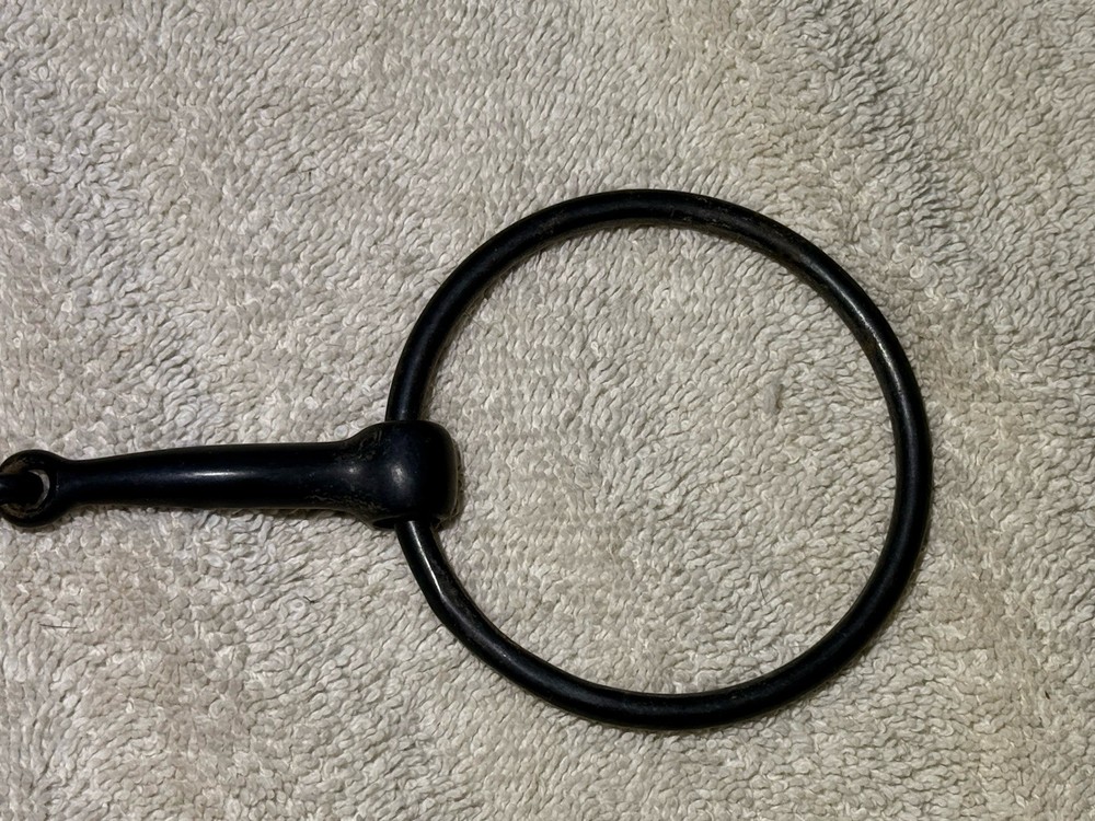 Snaffle Horse Bit 4.50 Inch Loose Ring Thin Snaffle Bit