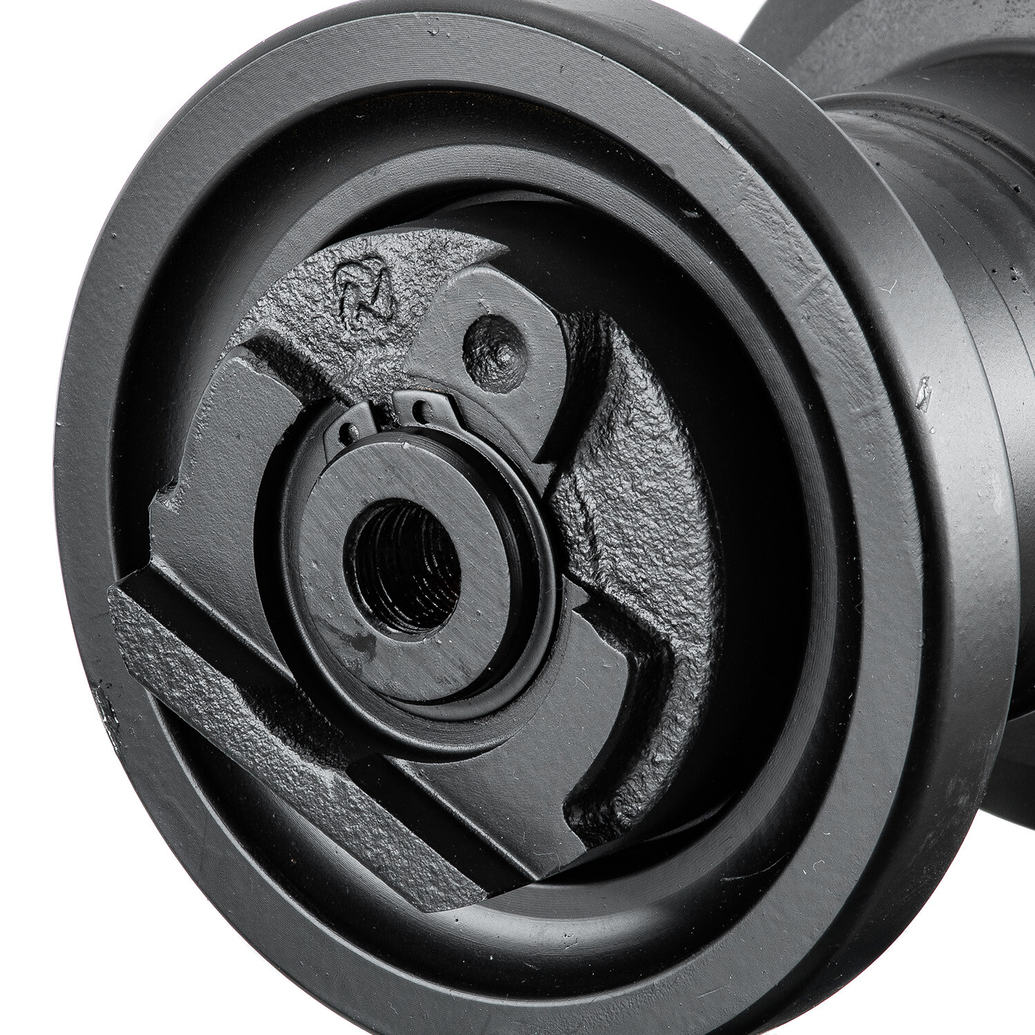 Bottom Roller Track Roller Fits For Kubota KX040-4 Excavator Undercarriage Black