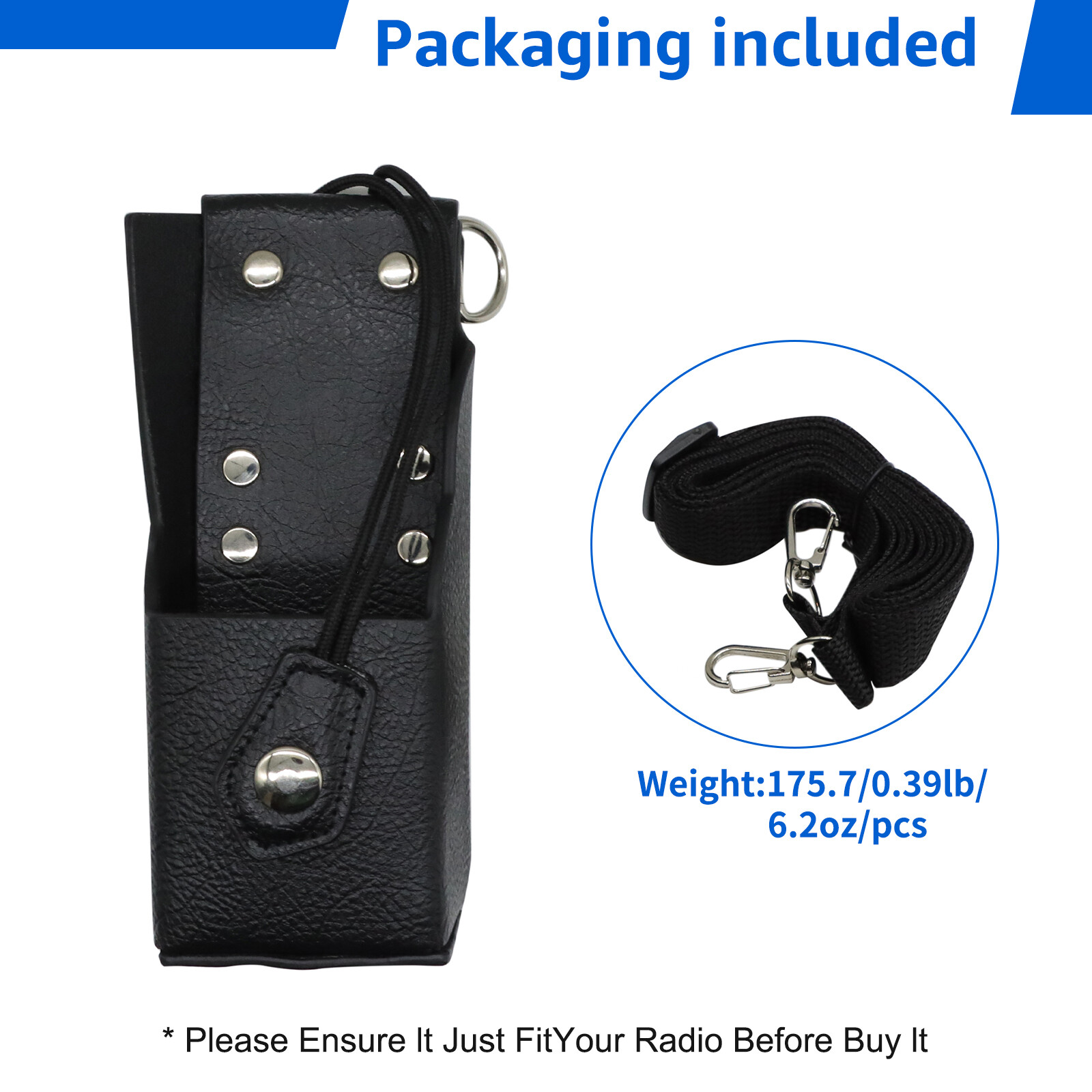 Leather Swivel Holster Case NNTN4115A For Motorola XTS5000 XTS1500 XTS2500 Radio