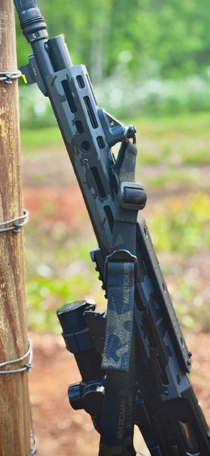 QD attachment Uncle Mikes sling mount/ finger stop