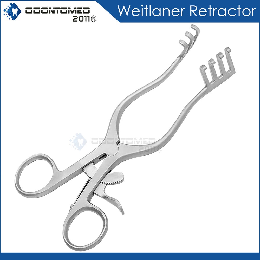 Weitlaner Retractor 6.5" Blunt 3x4 Surgical Veterinary Instruments