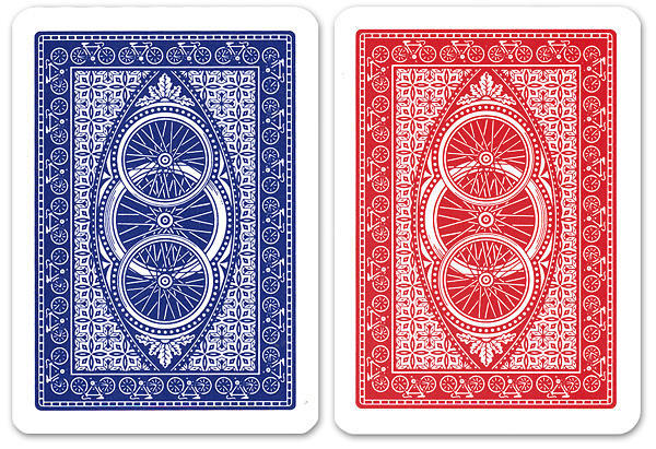 DA VINCI Ruote 100% Plastic Playing Cards - Poker Size Regular Index