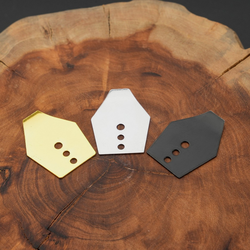 20 Pcs Stainless Swim Jig Blade Chatter Style Bait Blades Fishing Lure Parts