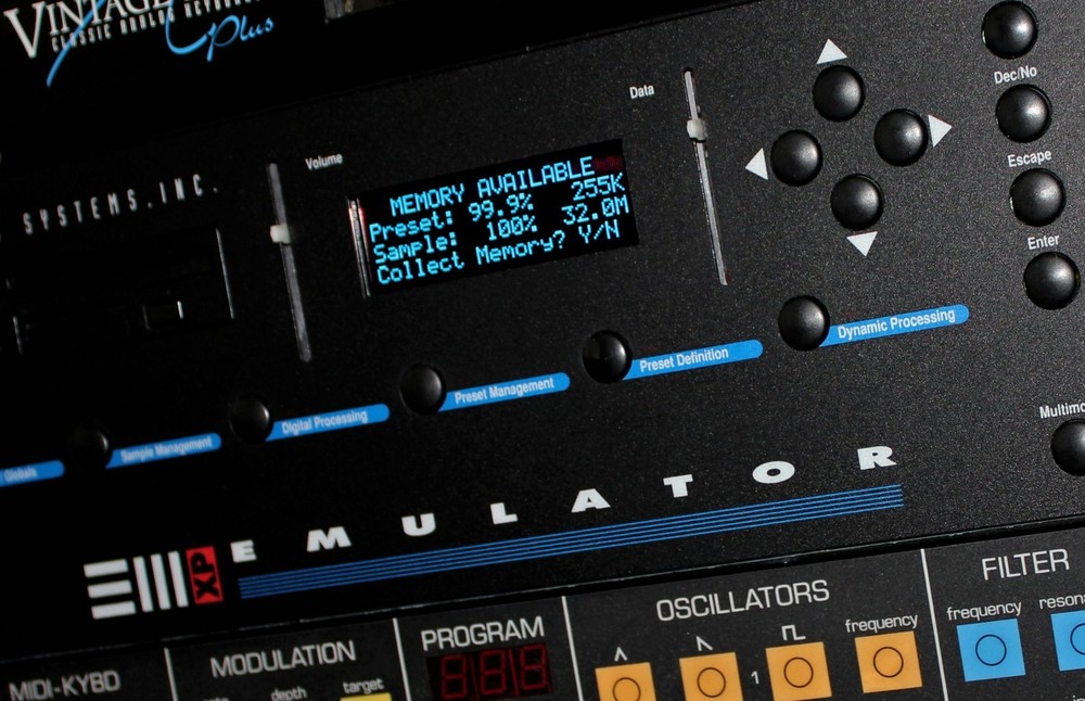 E-mu Emulator III / EIIIXP OLED Display !