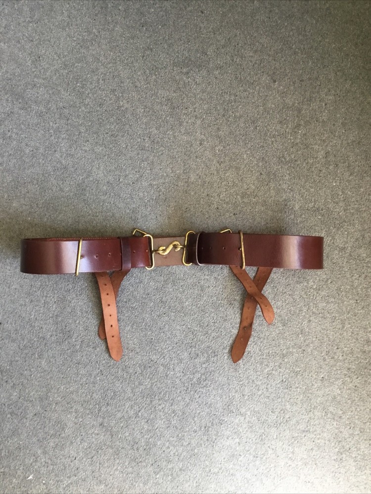 1914 Pattern Leather Belt