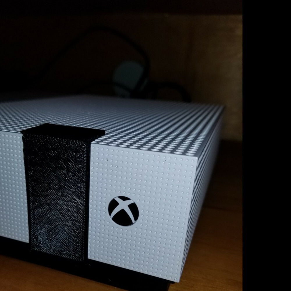 Microsoft Xbox One S Power Button Blocker Guard Press Proof Clip Stop LED System
