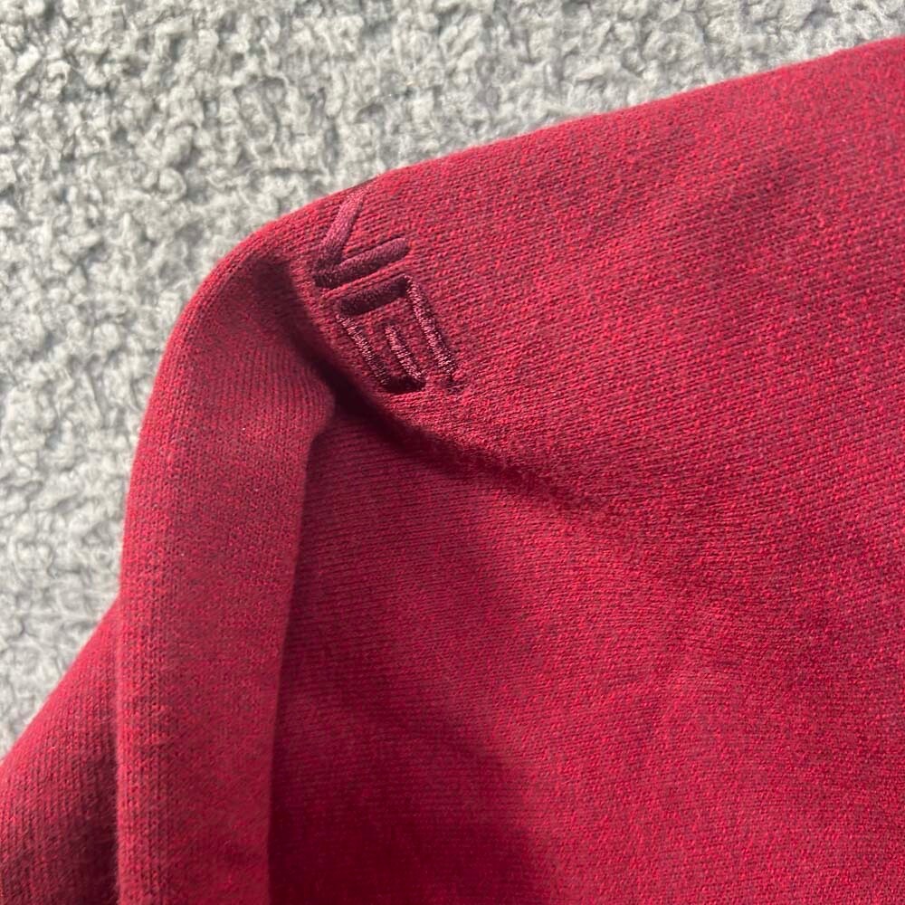 PING Sweater Mens Double Extra large Red 1/4 Zip Pullover Collection Golf Warm