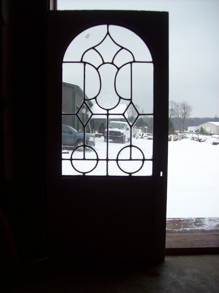 Leaf textured Center panel window  (SG 1410)