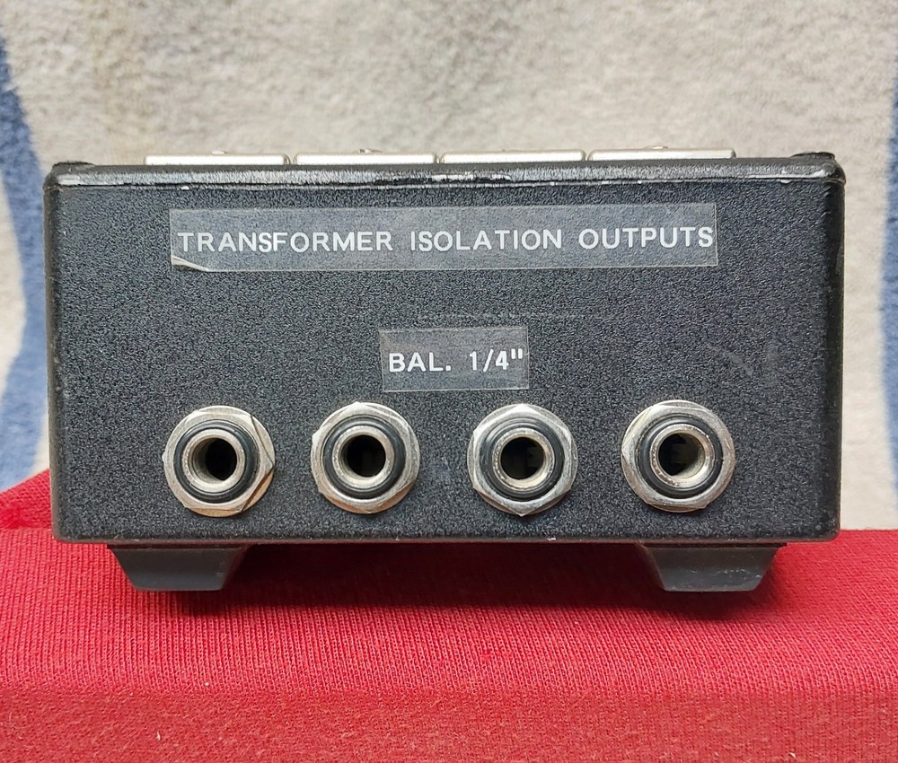 Custom Made Multi I/O Ground Loop Isolator Scobar's Terrible Box