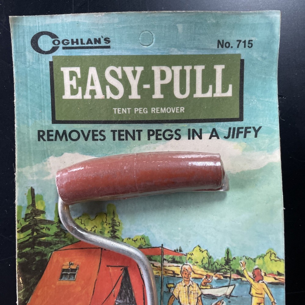 Vintage Coghlan's Easy Pull Tent Peg Remover