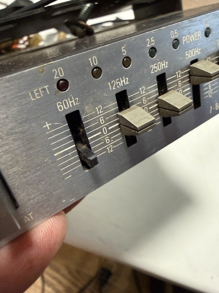 ALPINE 3023 OLD SCHOOL VINTAGE EQ EQUALIZER ( Untested)