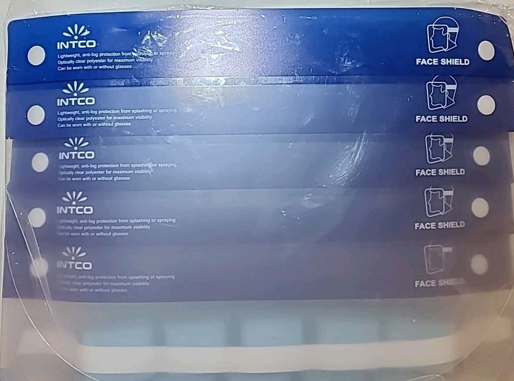 Face Shields INTCO 10-pack