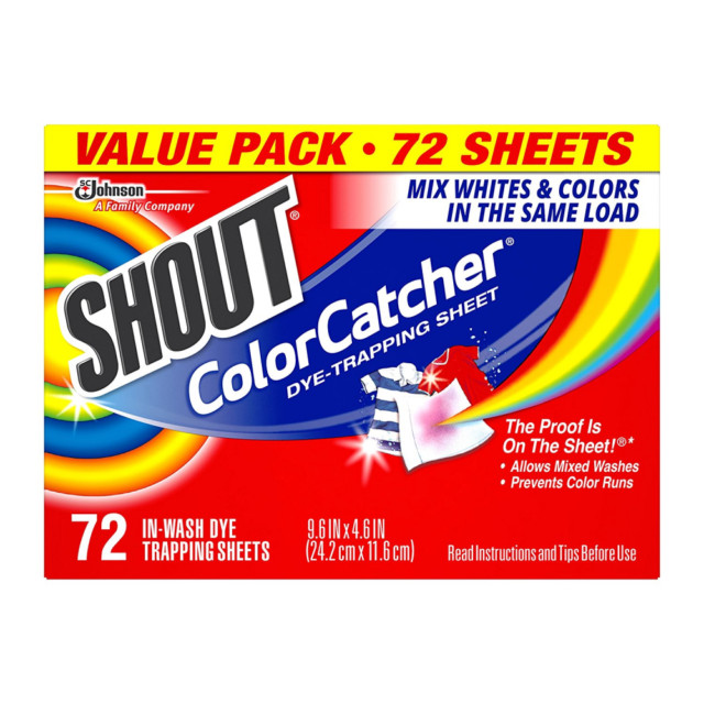 Shout Color Catcher Sheets 72 Count for Laundry  New