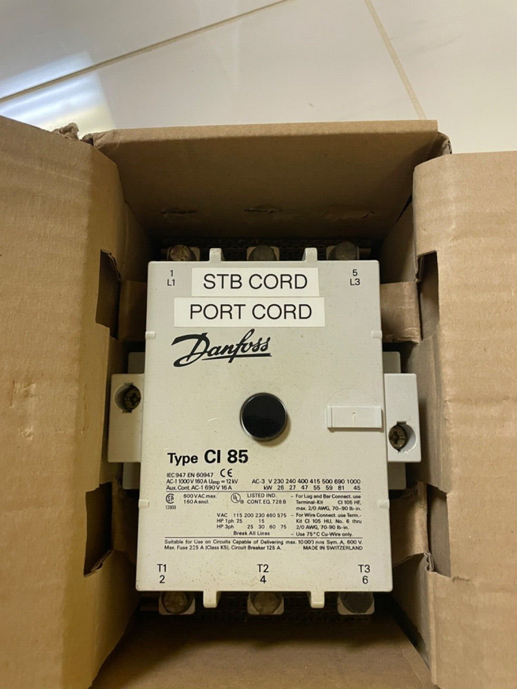 Danfoss CI 85 Contactor with New Coil