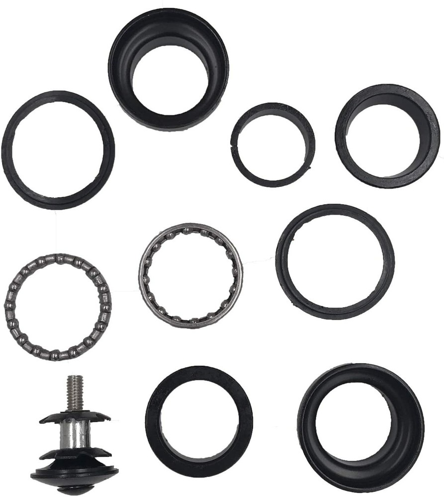 10pcs 1" Threadless Bicycle Headset Combo- Gas Motorized Bicycle (Black)