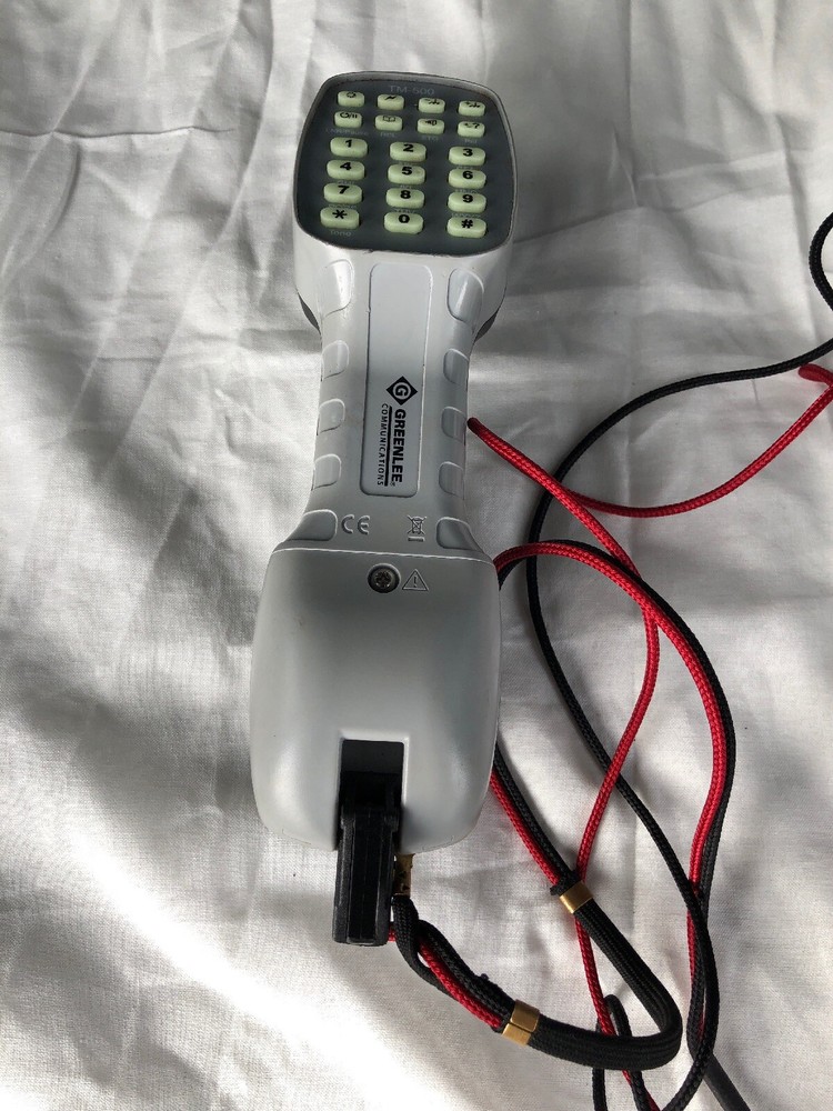 GREENLEE COMMUNICATIONS TM-500 & Progressive Electronics 200EP Untested I720