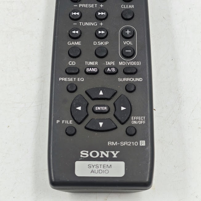 Sony RM-SR210 Remote Control - Working, No Accessories