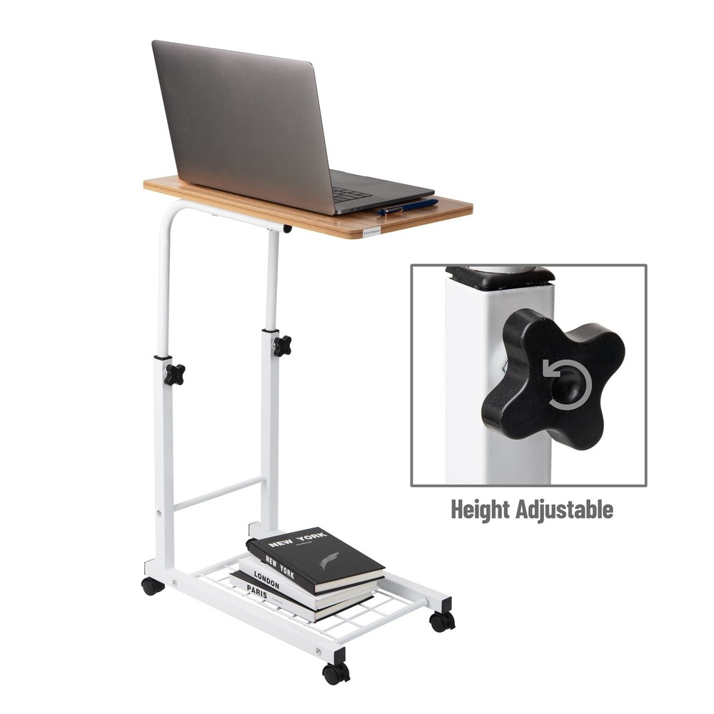 Mind Reader Standing Desk, Laptop Stand, Height Adjustable, Computer Table, W...