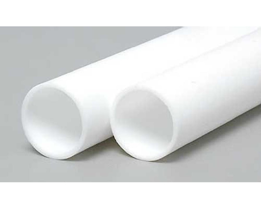 Evergreen Scale Models Round Tubing 1/2" (2) [EVG236]