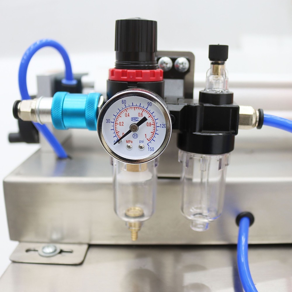 10-100ml Automatic Quantitative Paste Filler w/Horizontal Mixing Hopper 110V500W