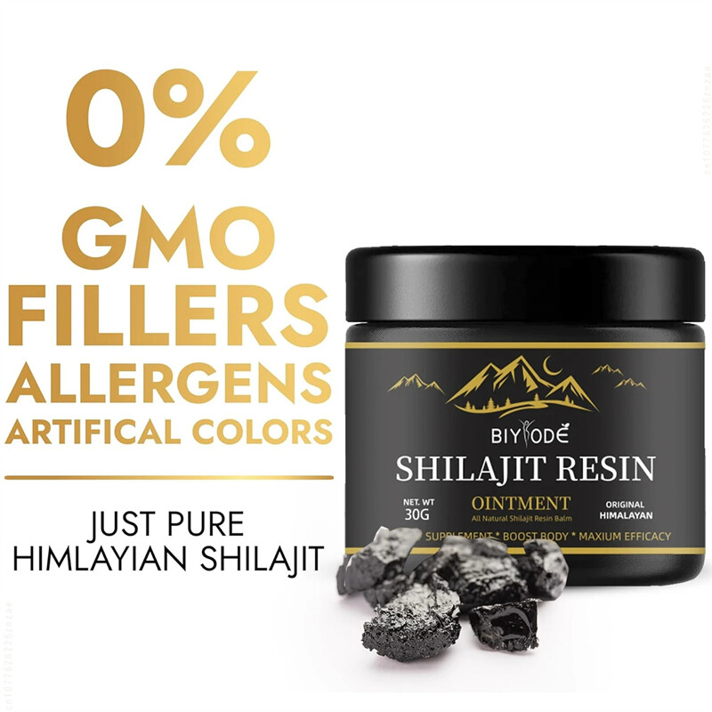 Himalayan Pure 100% Shilajit, Soft Resin, Organic, Extremely Potent, Fulvic Acid