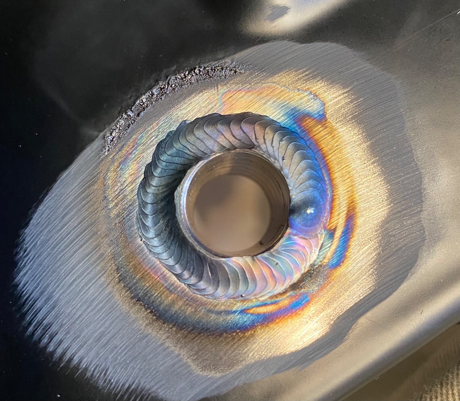 K series Welded Turbo OIL PAN -10AN K-SWAP K20 K24 HONDA ACURA RSX CIVIC