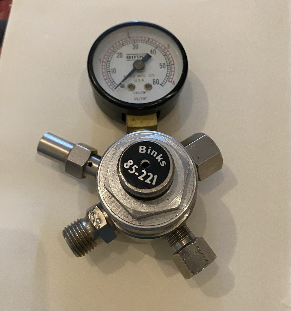BINKS- 85-221 PRESSURE REGULATOR