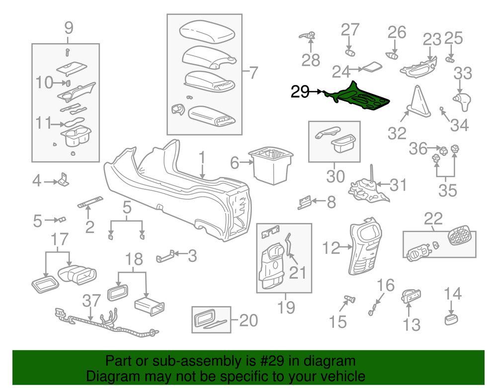 Genuine GM Shift Plate 10382661