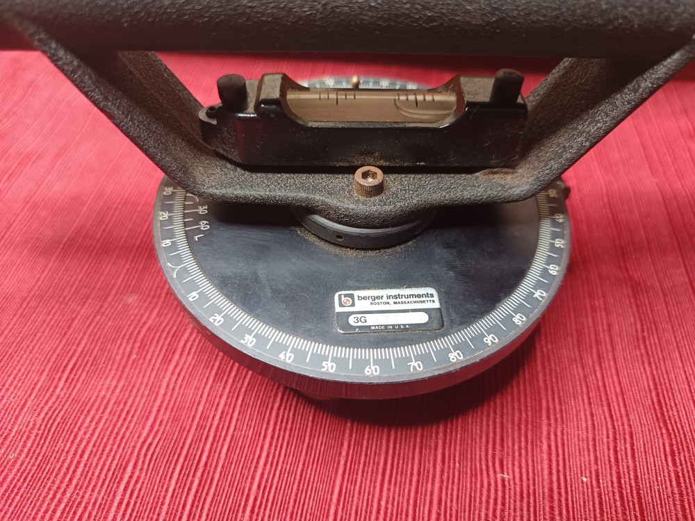 Berger Instruments 110C Service Dumpy Level With Case, Accessories & Manual