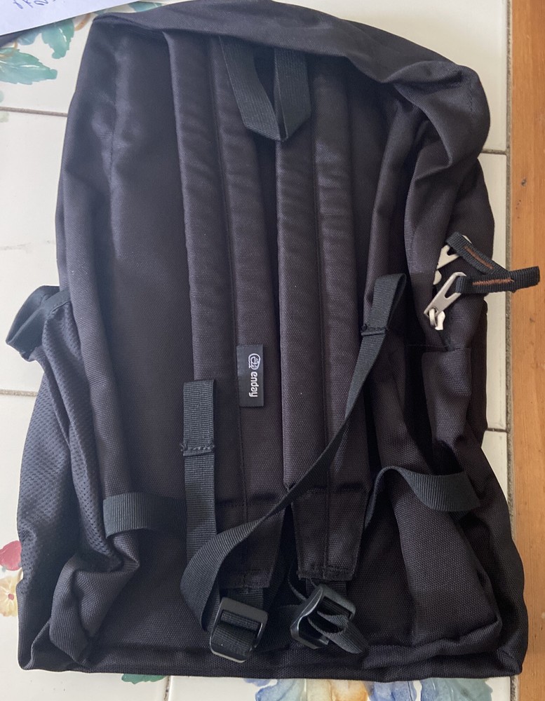 Enday School Backpack Black. (28)