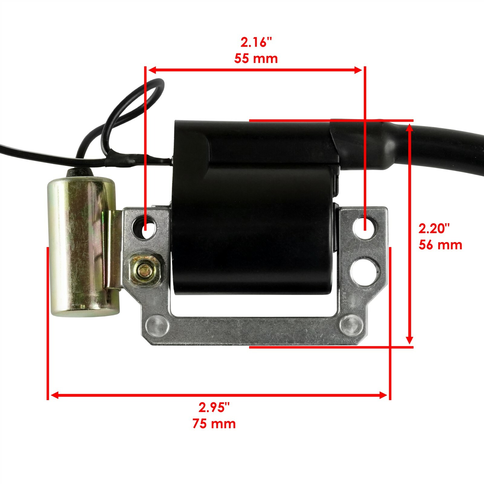 Ignition Coil fits Honda XL100 XL125 XL175 1977 1978 / CT125 Trail 1977