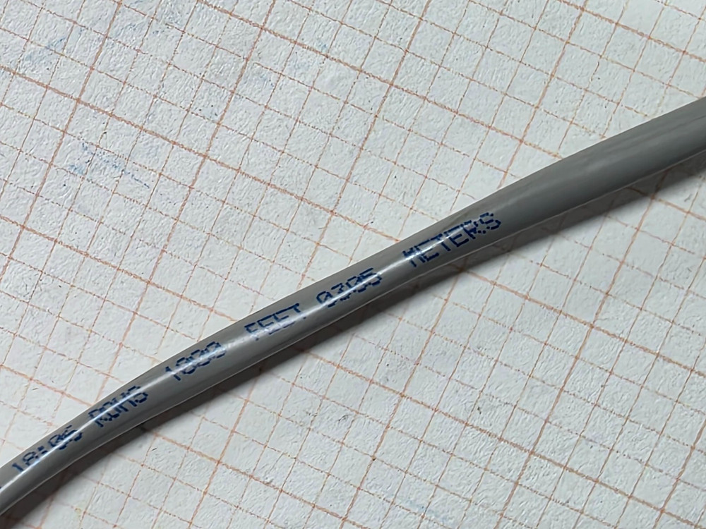 Belden Wire 5320FE 18/2C Solid Shielded Control/Audio Cable Riser CMR Gray /50ft