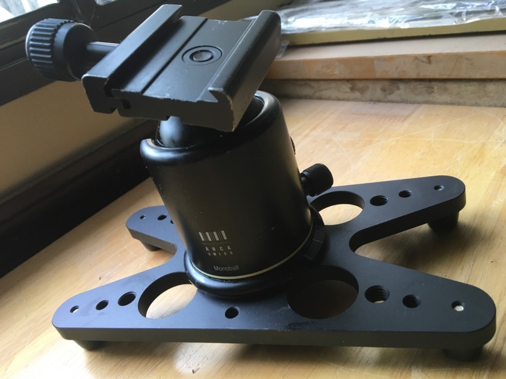 ☆☆ Arca Swiss Monoball and detachable table top base Macro setup ☆☆