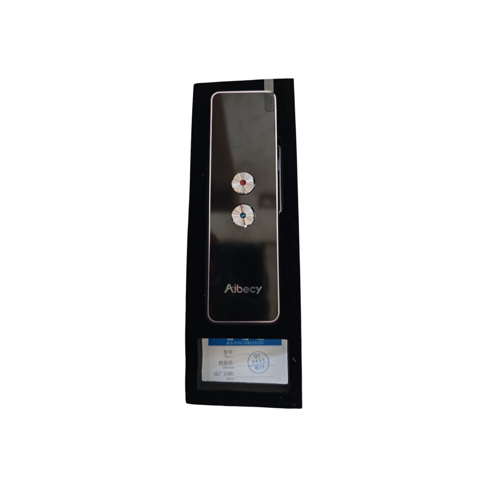 Aibecy Intelligent Speech Translator Black QR Code For Needed App - READ