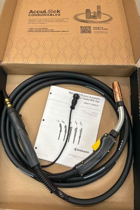 Bernard Q4015AE9EMC 400 Amp BTB Miller End 15 foot ACCULOCK