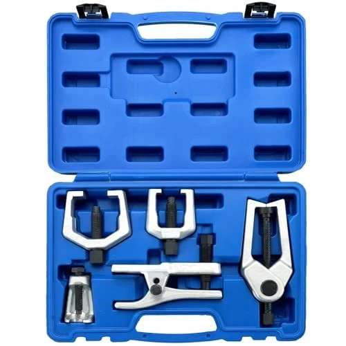 Ball Joint Separator Kit | 5 in 1 Pitman Arm Puller, Tie Rod End Tool Set,
