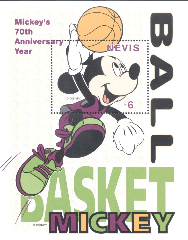 (705609) Disney, Mickey, Basketball, Nevis