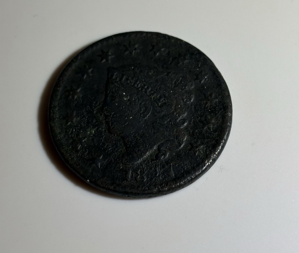 1827 Matron Head Large Cent G-VG
