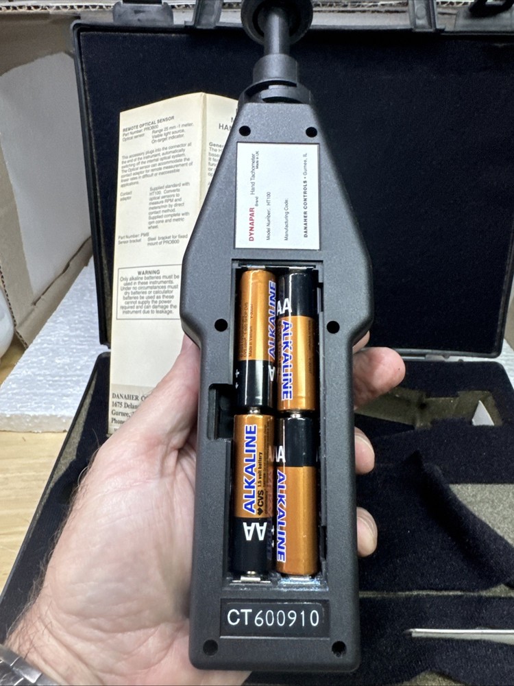 DYNAPAR HT100 Microprocessor Hand Tachometer