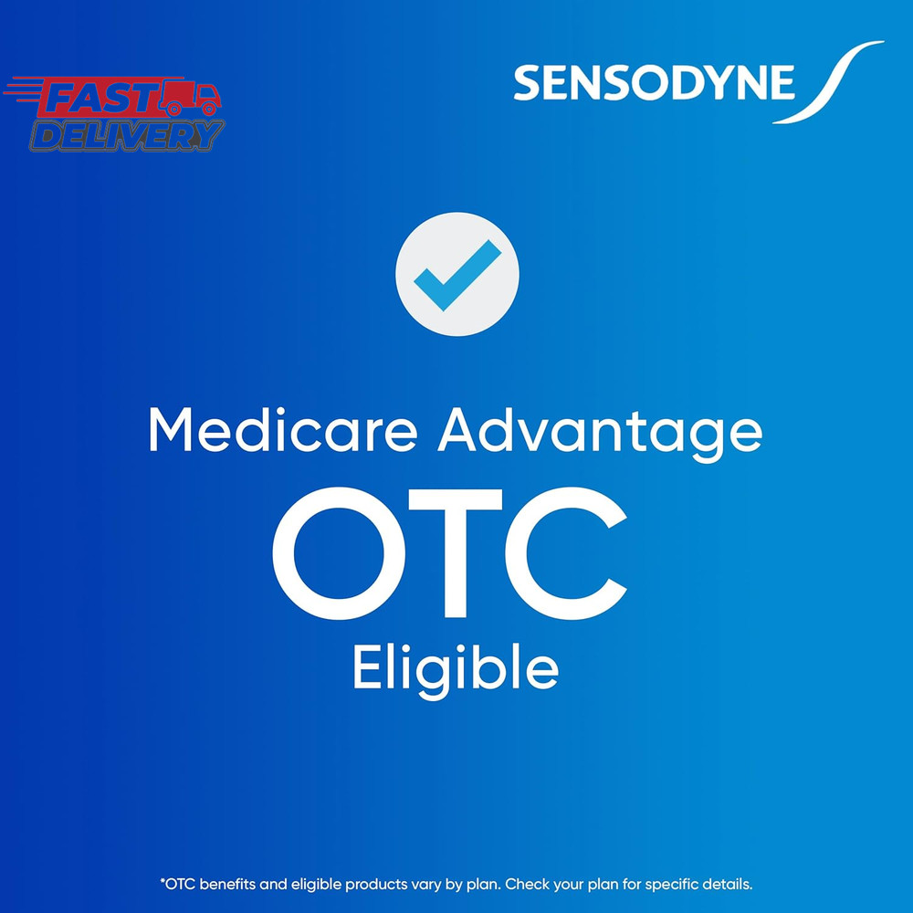 Sensodyne Fresh Mint Sensitive Toothpaste, ADA Accepted Toothpaste for Cavity Pr