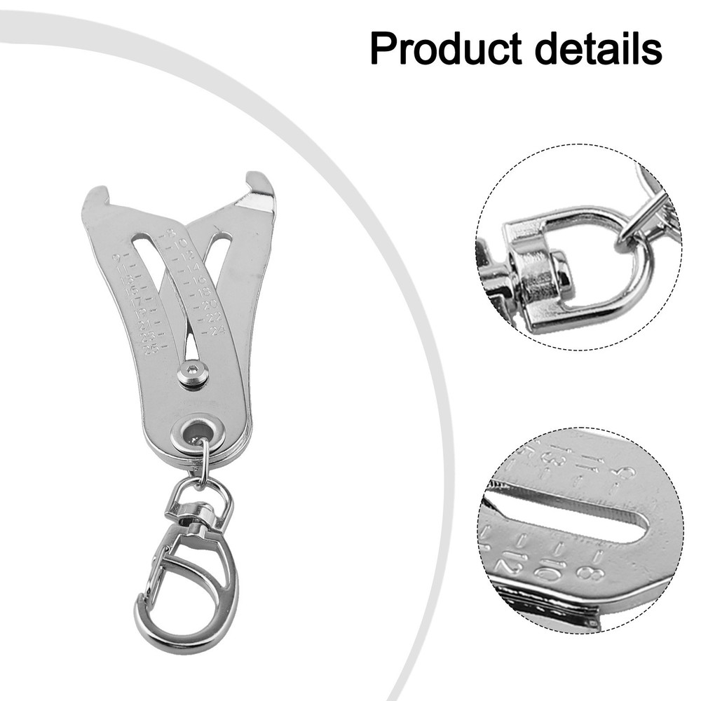 Essential 2PC Thread Size Examination Kit for DIY Enthusiasts and Professionals