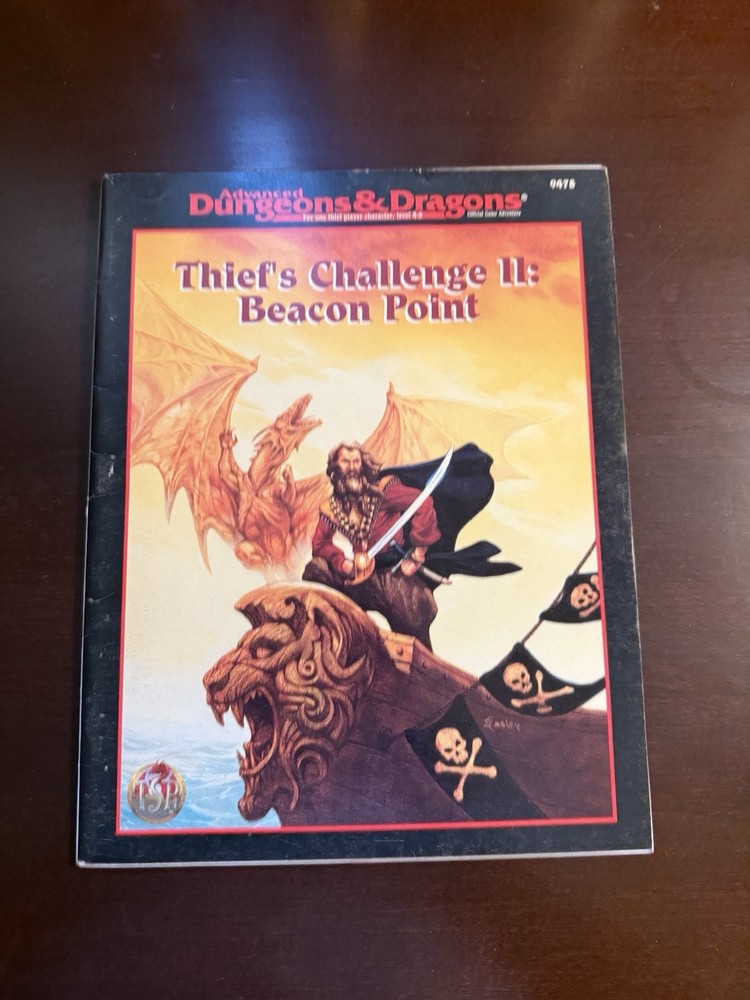 D&D TSR Adventure Module “Thief’s Challenge 2 Beacon Point”