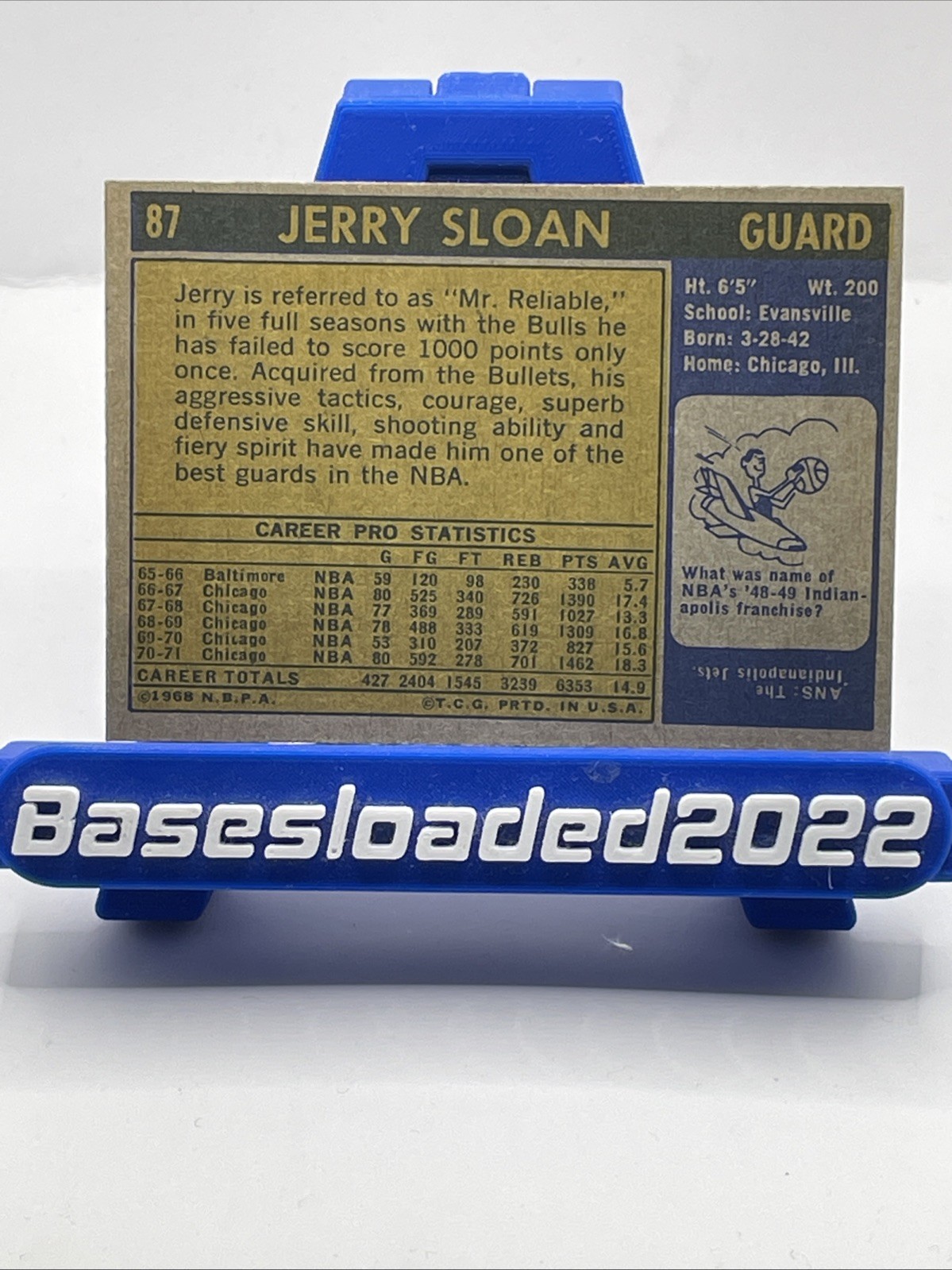 1971-72 Topps Connie Hawkins X2 #105,Jerry Sloan #87,Larry Brown #152, Unseld 96